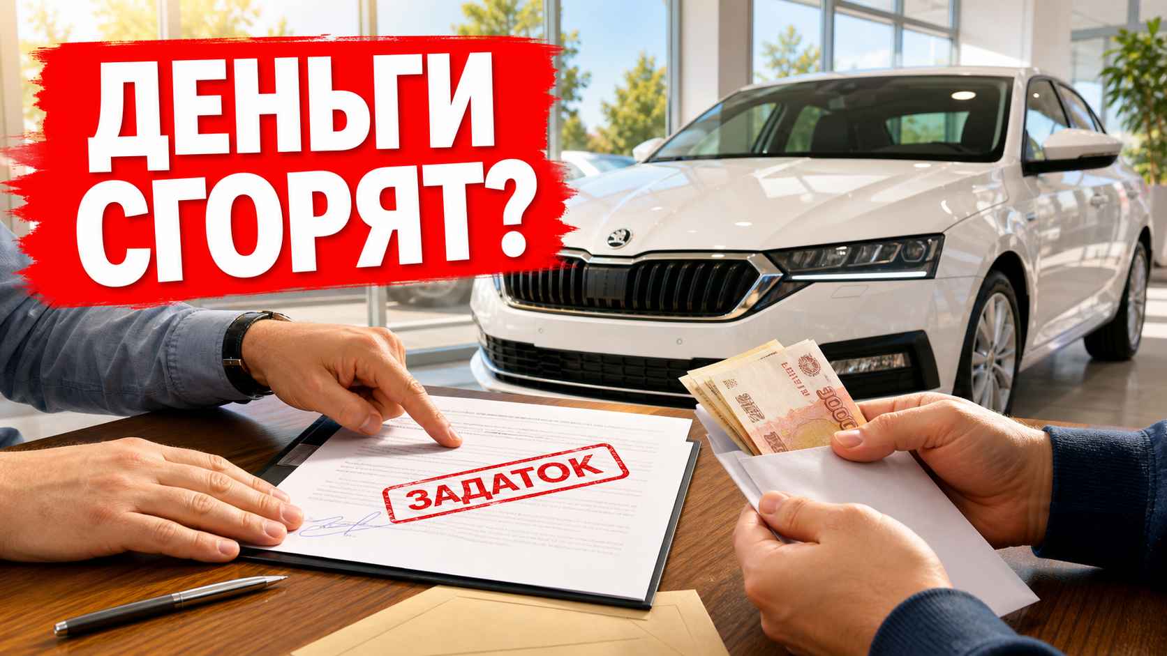 Договор задатка за авто: как не перепутать его с авансом