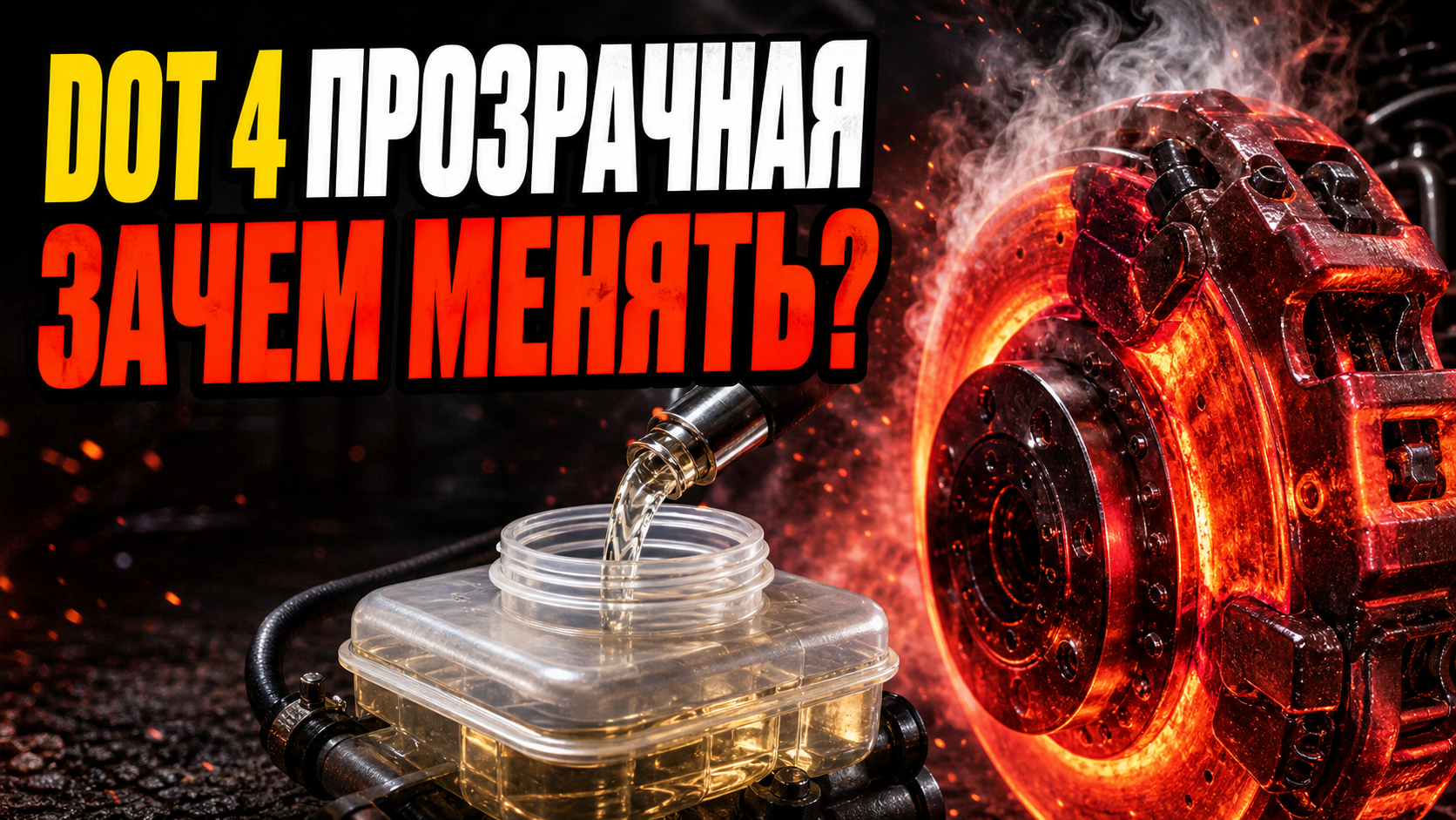 У DOT 4 минимум 230 °C «сухим» и 155 °C «мокрым». Почему прозрачную жидкость всё равно меняют по времени?