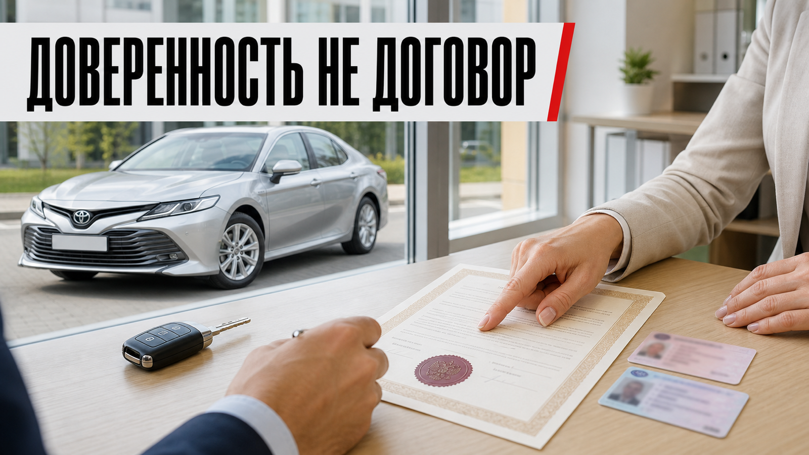 Продажа автомобиля по доверенности: что проверить у владельца и представителя