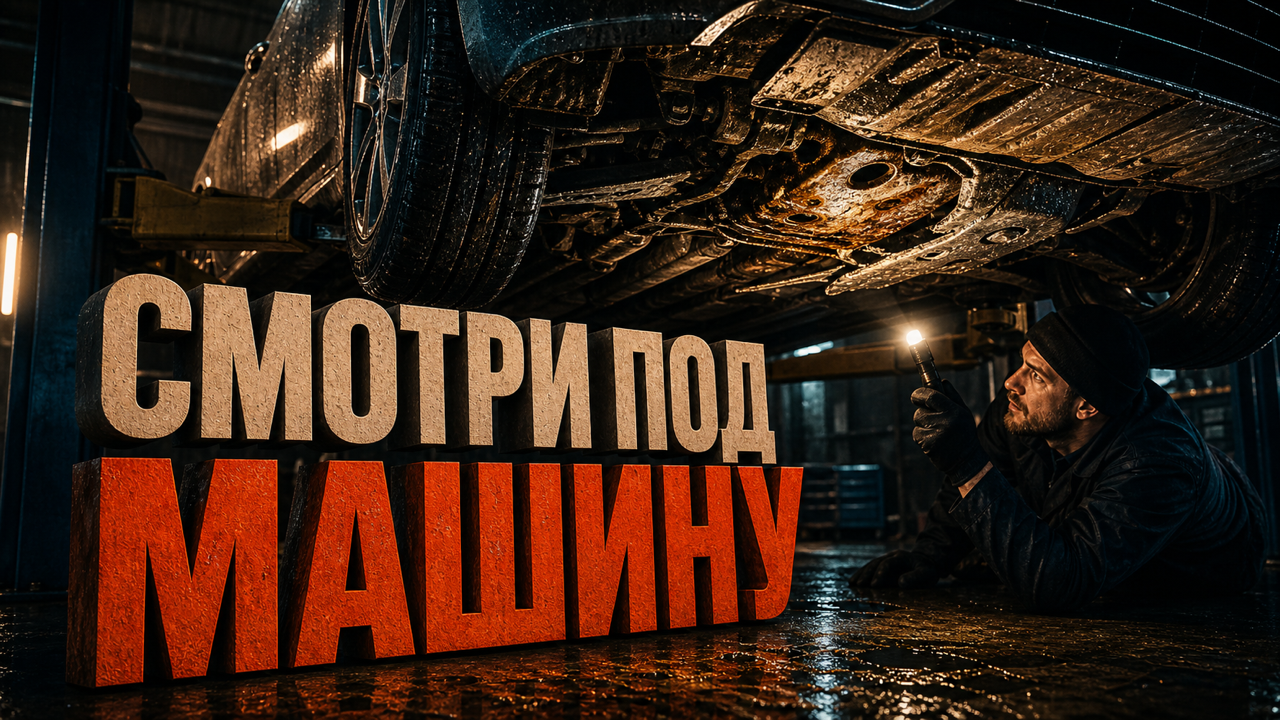 Как ОСМОТРЕТЬ Днище Авто Перед Покупкой: Коррозия, Течи, Удары