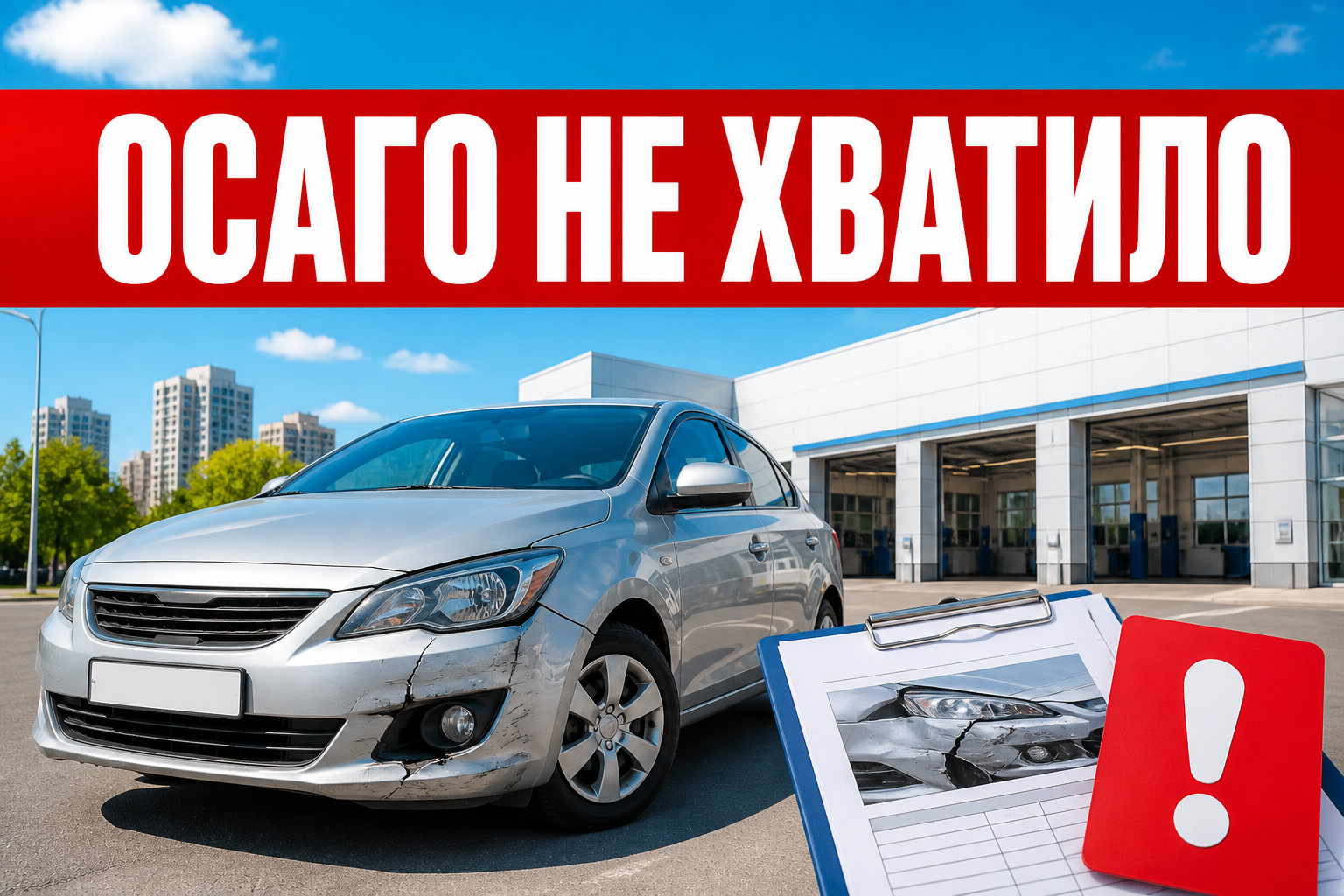 ОСАГО 400 тысяч: кто платит ремонт, если смета больше лимита