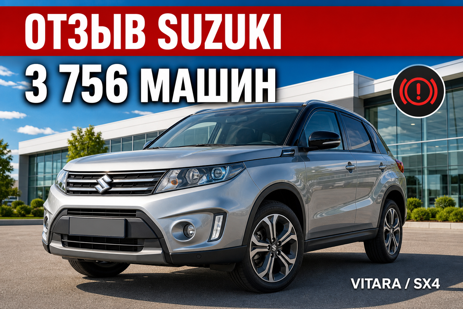 Отзыв Suzuki Vitara и SX4: как проверить VIN и что делать, если педаль тормоза стала тяжёлой
