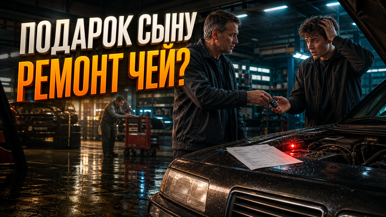 ПОДАРОК СЫНУ? Первый Ремонт Чей