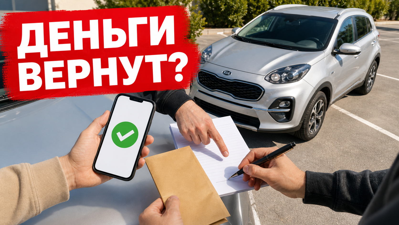 "Предоплата за автомобиль по расписке: как не подарить деньги сорванной сделке"