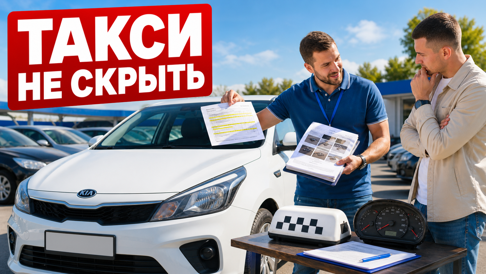 Продажа автомобиля после такси: что раскрыть до первого осмотра
