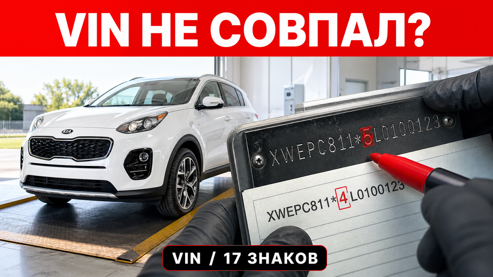 VIN на кузове: одна ошибка в цифре — и сделка встала
