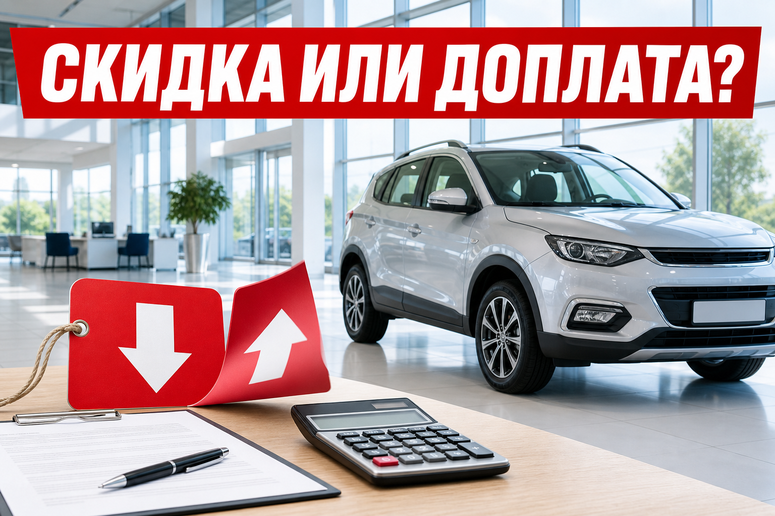 Скидка в автосалоне: как допуслуги делают покупку дороже