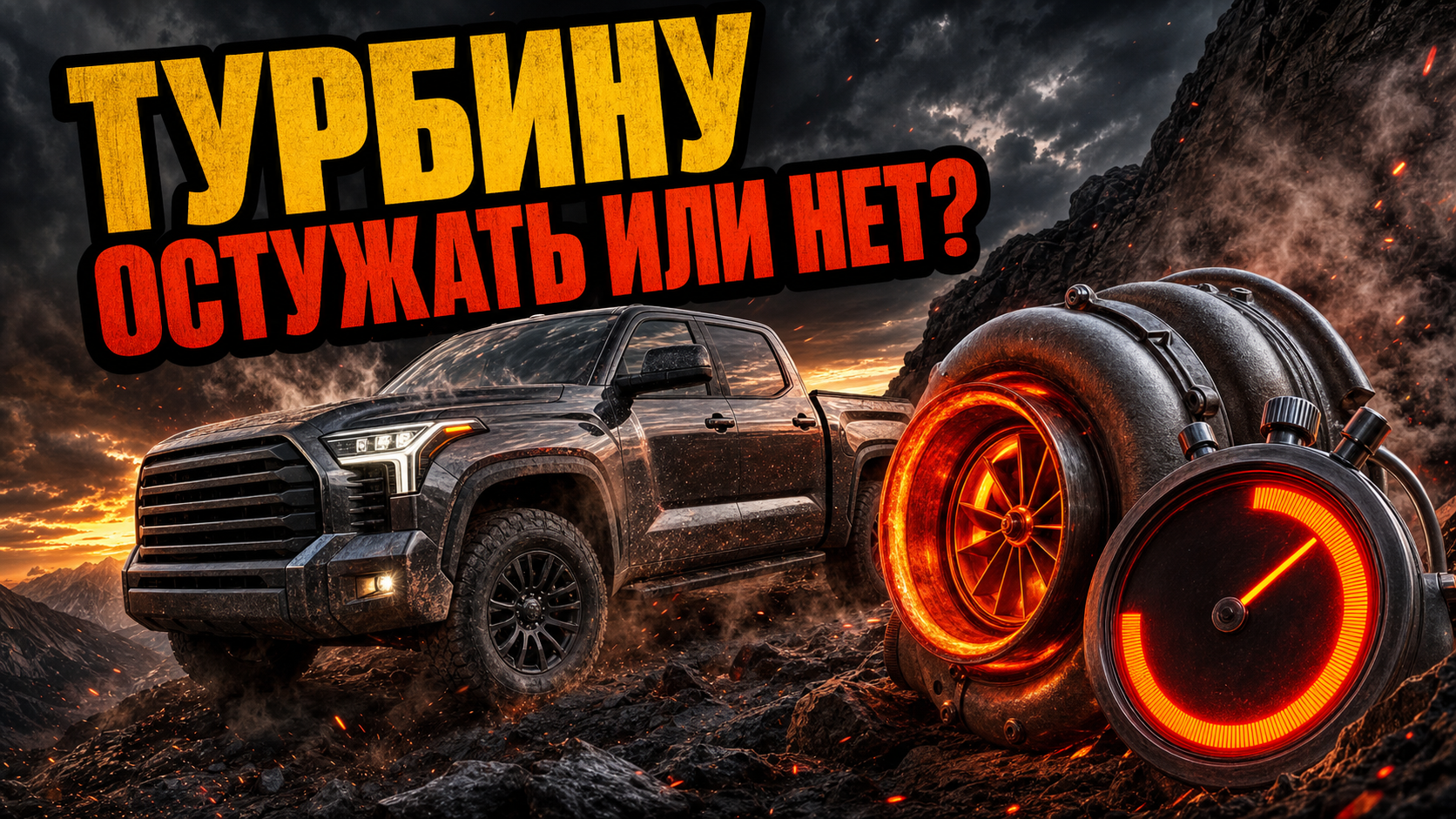 Мануал Toyota Tundra пишет: после города — 0 минут, после горы — около одной. Почему турбомотор не всегда надо остужать?